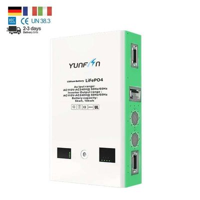 Batterie au lithium-ion montée sur le mur et rechargeable tout en un système 5120 kWh