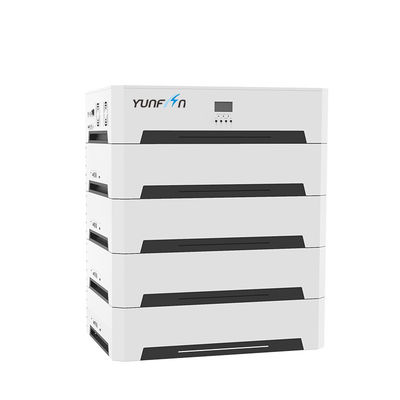 Stockage d'énergie empilée Batterie au lithium Énergie solaire à domicile Batterie LiFePO4