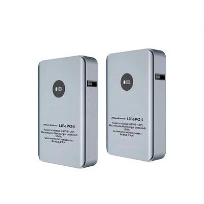 48V 51.2V 100Ah 200Ah résidentiel LiFePo4 Solutions d'énergie par batterie Grande capacité Type mural