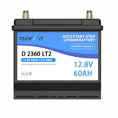 qualité LiFePO4 haute performance démarre-arrête batterie haute CCA pour une action à froid puissante 5000 cycles profonds pour la longévité parfait pour les voitures camions et bateaux usine