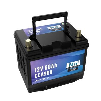 qualité 12V 60Ah batterie de démarrage à ions sodium 900CCA Bluetooth Ultra-basse température Lithium Alternative pour les camions Systèmes d'arrêt-démarrage marins et automobiles usine