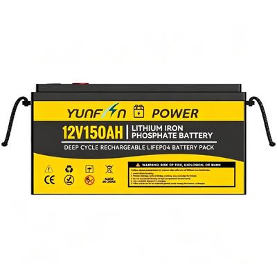 Qualité Fabrique directe 12.8V 150Ah LiFePO4 batterie en gros OEM ODM BMS intégré pour le stockage solaire RV Marine UPS usine