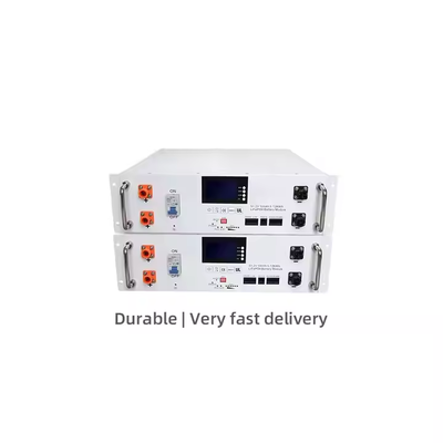 qualité Batterie solaire résidentielle de type rack, batterie lithium-ion 48v usine