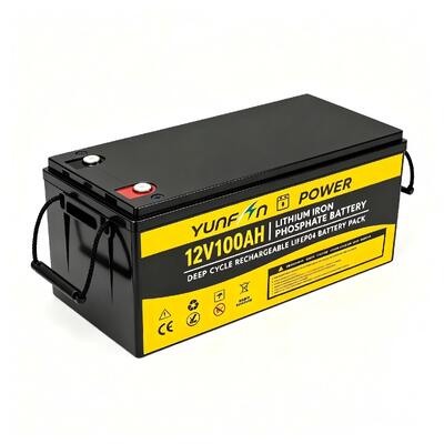Qualité Batterie au lithium fer phosphate Yunfan Factory Direct 12.8V 100Ah 5000 cycles pour alimentation de secours UPS Service personnalisé OEM ODM usine