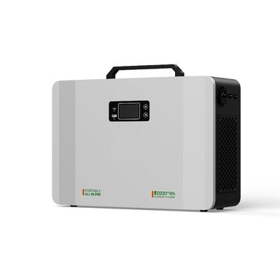 Qualité Portable Power Station Pure Sine Wave LiFePO4 Power Station Emergency Power Station For Home Power Station With UPS Switchover 20ms For RV Travel Van Life usine