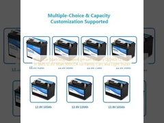 Auto Car Start-Stop Lifepo4 Batterie au lithium D2360LT2 Construit en BMS 12.8V 60ah 900CCA pour les voitures familiales et les camions légers